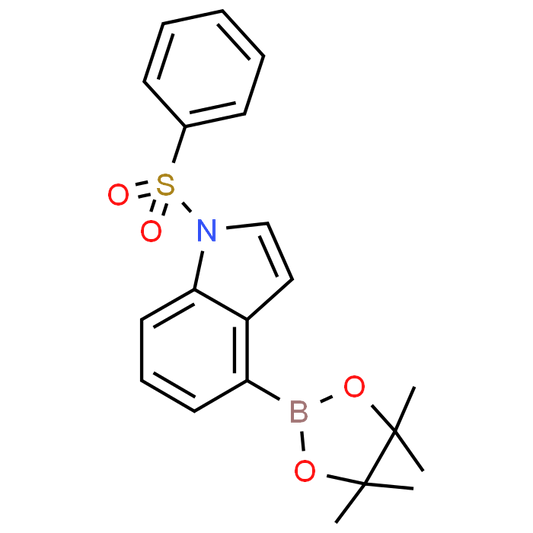 1-(Phenylsulfonyl)-4-(4,4,5,5-tetramethyl-1,3,2-dioxaborolan-2-yl)-1H-indole