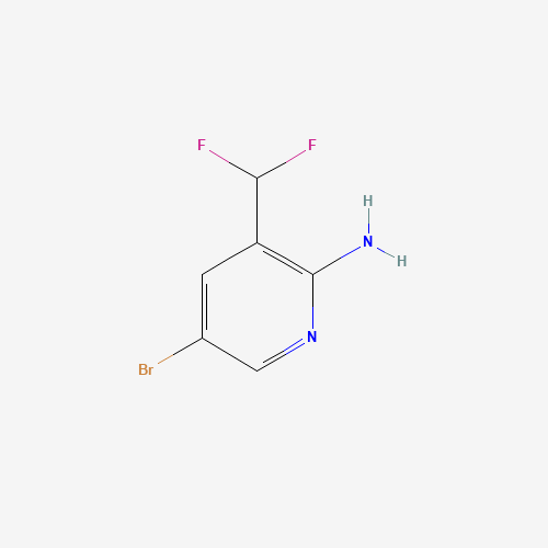 5-Bromo-3-(difluoromethyl)pyridin-2-amine