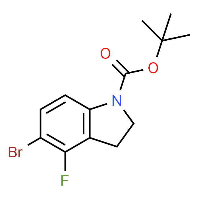 tert-Butyl 5-bromo-4-fluoroindoline-1-carboxylate