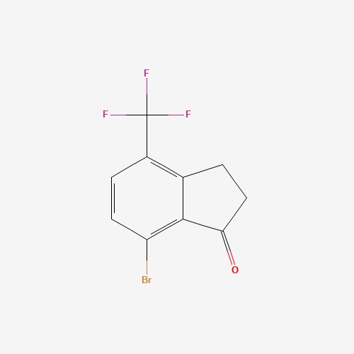 7-Bromo-4-(trifluoromethyl)-2,3-dihydro-1H-inden-1-one