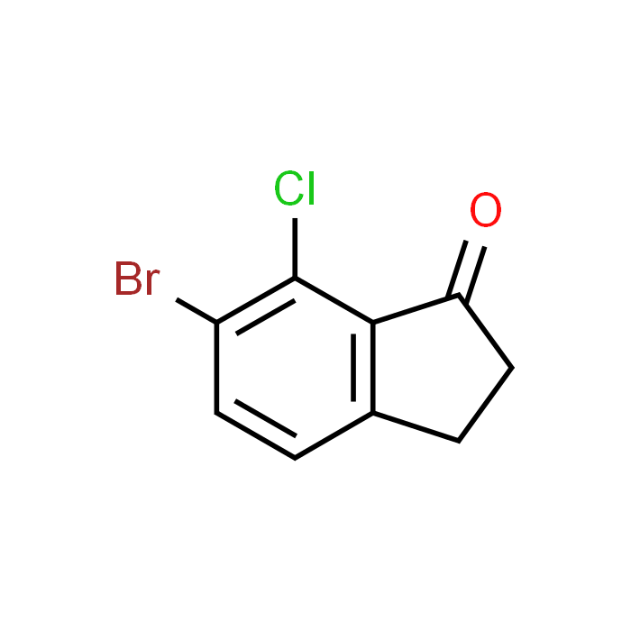 6-Bromo-7-chloro-2,3-dihydro-1H-inden-1-one