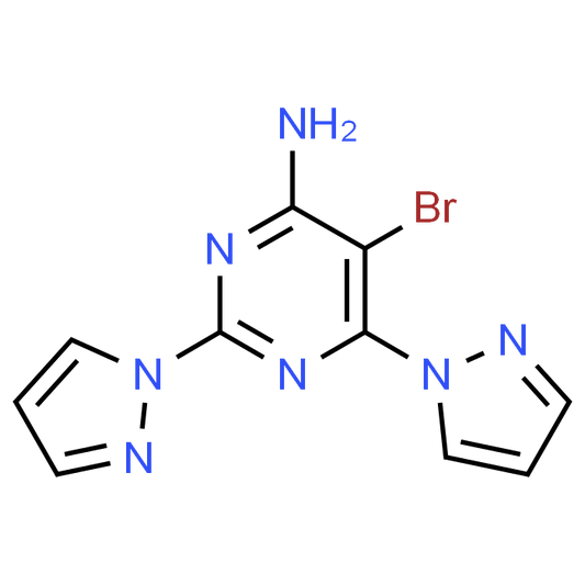 5-Bromo-2,6-di(1H-pyrazol-1-yl)pyrimidin-4-amine