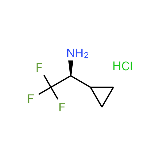 (S)-1-Cyclopropyl-2,2,2-trifluoroethan-1-amine hydrochloride