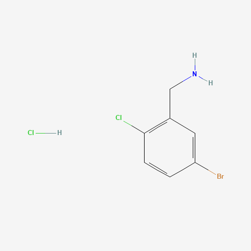 (5-Bromo-2-chlorophenyl)methanamine hydrochloride