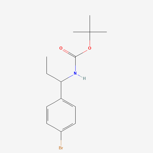 tert-Butyl (1-(4-bromophenyl)propyl)carbamate