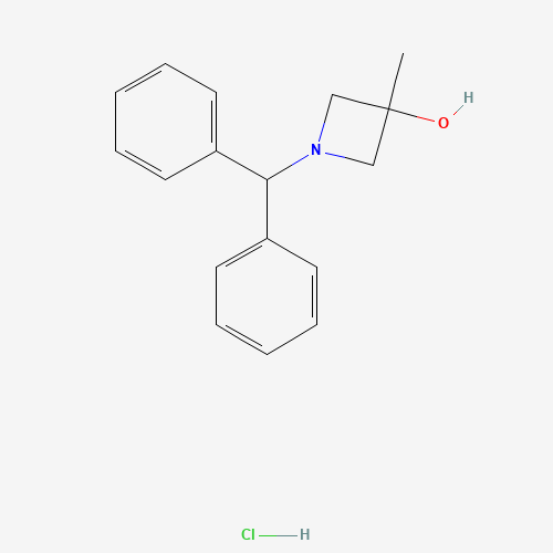 1-Benzhydryl-3-methylazetidin-3-ol hydrochloride