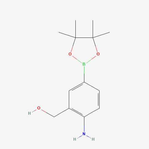 (2-Amino-5-(4,4,5,5-tetramethyl-1,3,2-dioxaborolan-2-yl)phenyl)methanol