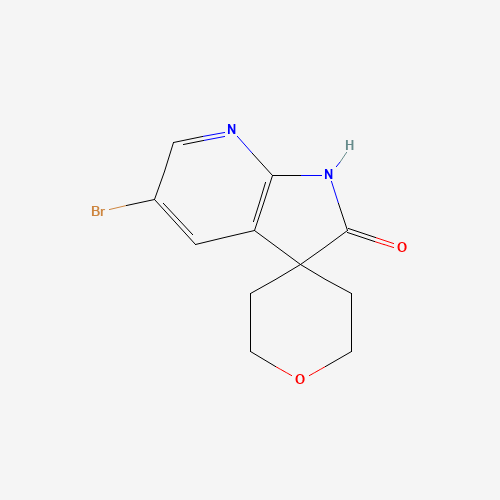 5'-Bromo-2,3,5,6-tetrahydrospiro[pyran-4,3'-pyrrolo[2,3-b]pyridin]-2'(1'H)-one