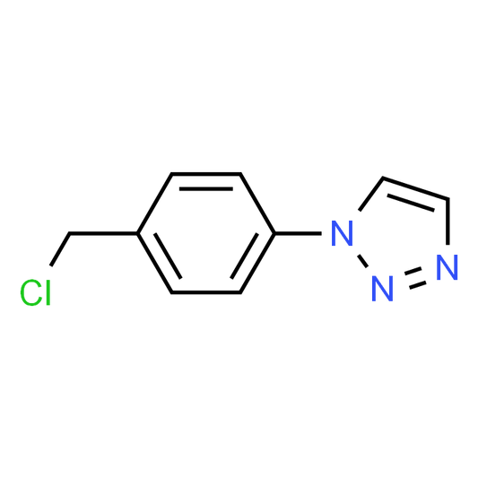 1-(4-(Chloromethyl)phenyl)-1H-1,2,3-triazole
