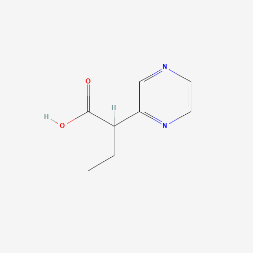 2-(Pyrazin-2-yl)butanoic acid
