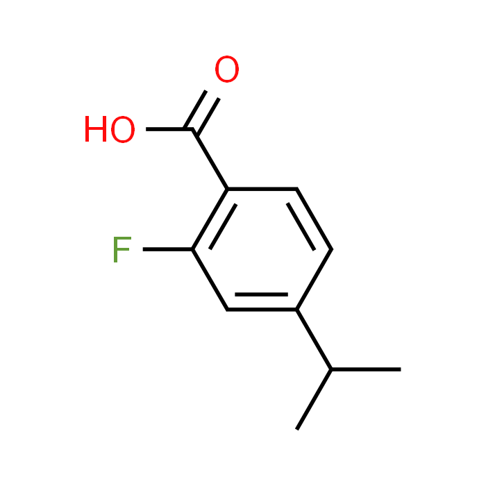 2-Fluoro-4-(propan-2-yl)benzoic acid