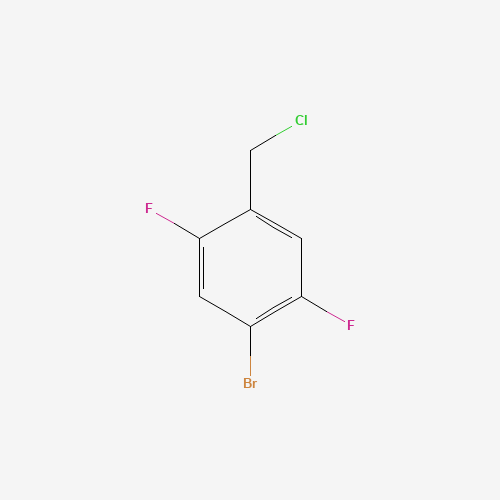 1-Bromo-4-(chloromethyl)-2,5-difluorobenzene