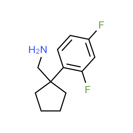 (1-(2,4-Difluorophenyl)cyclopentyl)methanamine