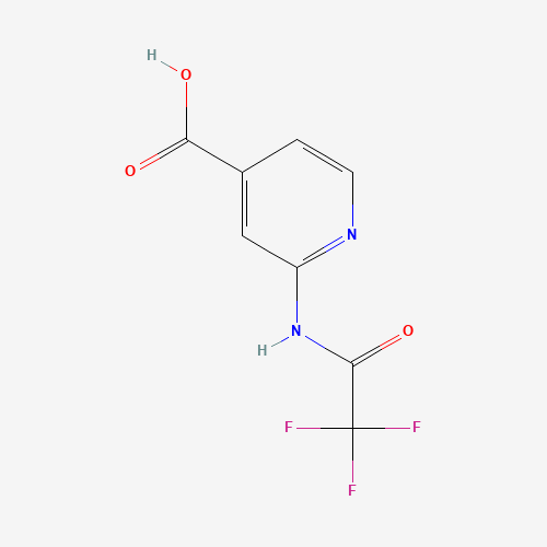 2-(2,2,2-Trifluoroacetamido)isonicotinic acid