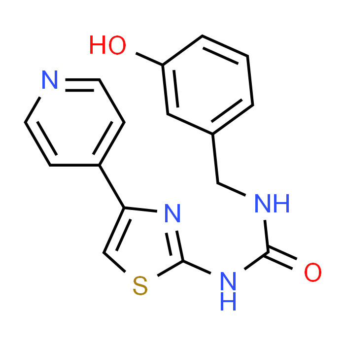 1-(3-Hydroxybenzyl)-3-(4-(pyridin-4-yl)thiazol-2-yl)urea