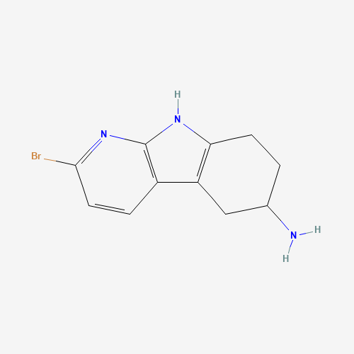 2-Bromo-6,7,8,9-tetrahydro-5h-pyrido[2,3-b]indol-6-amine