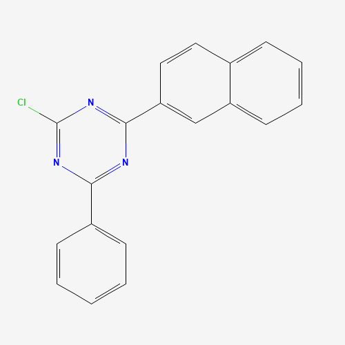 2-Chloro-4-(naphthalen-2-yl)-6-phenyl-1,3,5-triazine