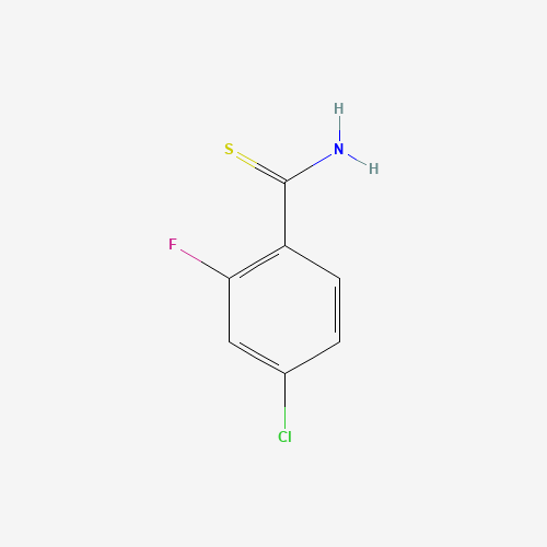 4-Chloro-2-fluorobenzene-1-carbothioamide