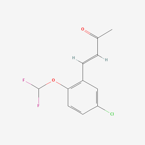 4-(5-Chloro-2-(difluoromethoxy)phenyl)but-3-en-2-one