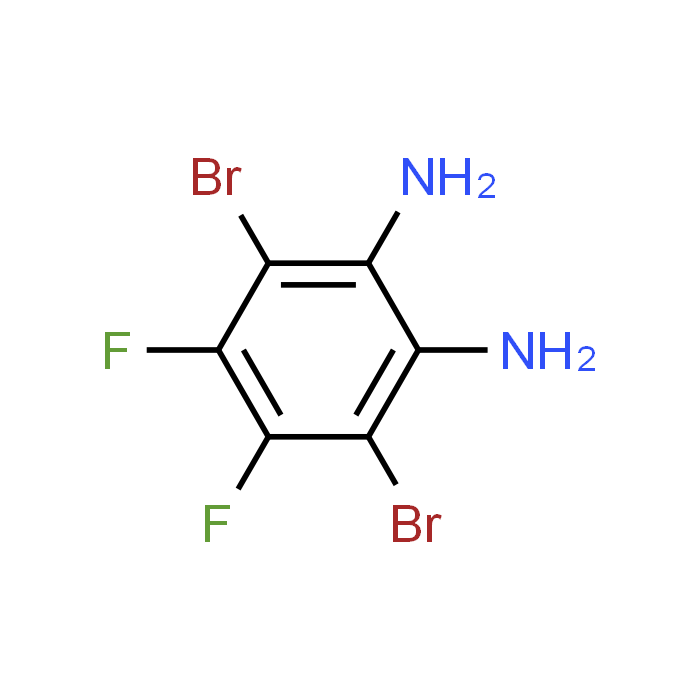 3,6-Dibromo-4,5-difluorobenzene-1,2-diamine - Achmem