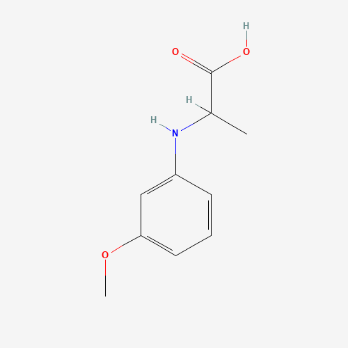 2-((3-Methoxyphenyl)amino)propanoic acid