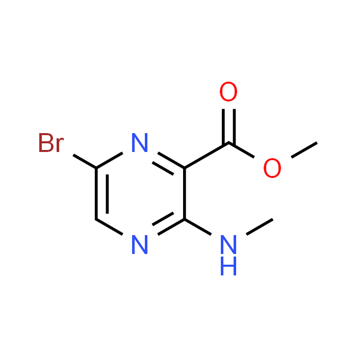 Methyl 6-bromo-3-(methylamino)pyrazine-2-carboxylate