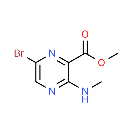 Methyl 6-bromo-3-(methylamino)pyrazine-2-carboxylate