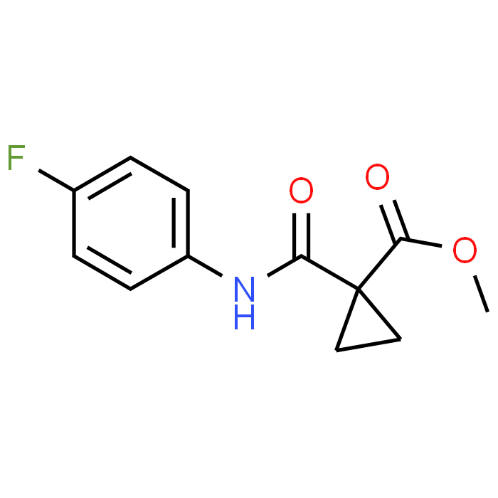 Methyl 1-((4-fluorophenyl)carbamoyl)cyclopropanecarboxylate