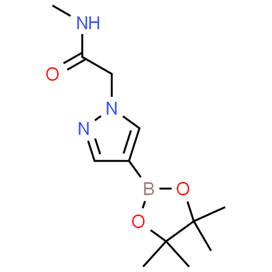 N-Methyl-2-(4-(4,4,5,5-tetramethyl-1,3,2-dioxaborolan-2-yl)-1H-pyrazol-1-yl)acetamide