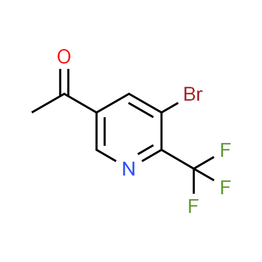 1-(5-Bromo-6-(trifluoromethyl)pyridin-3-yl)ethanone