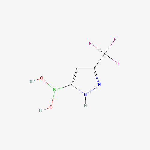 (5-(Trifluoromethyl)-1H-pyrazol-3-yl)boronic acid