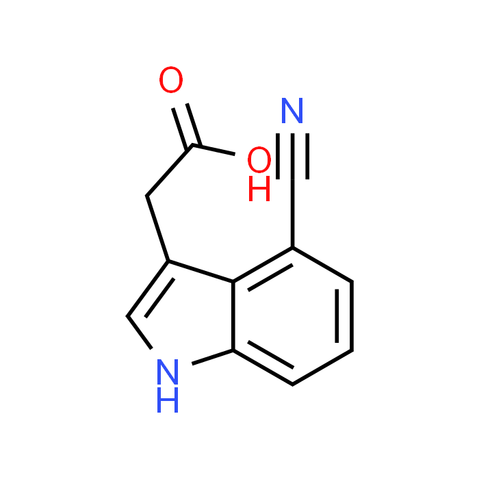 2-(4-Cyano-1H-indol-3-yl)acetic acid