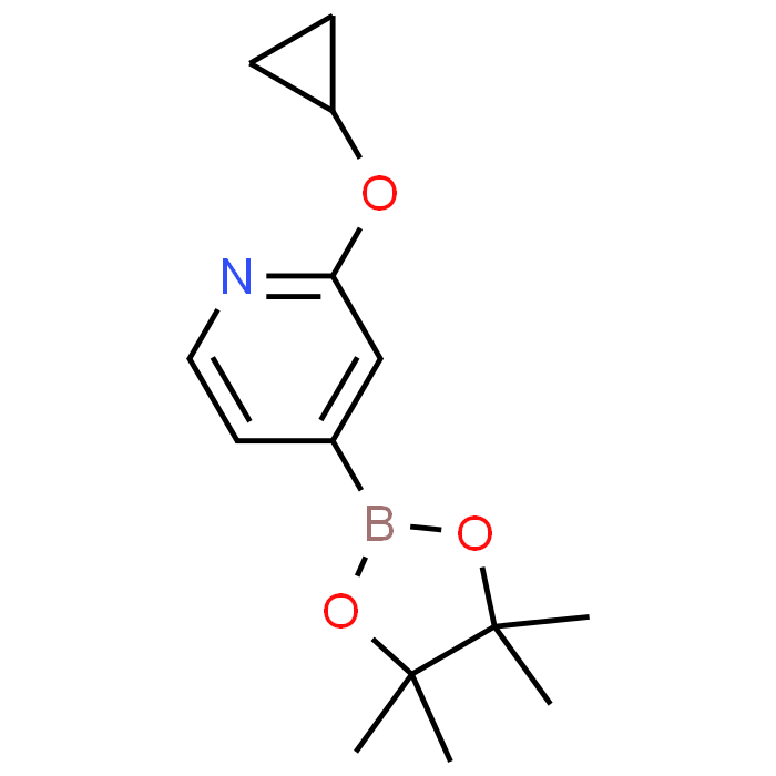 2-Cyclopropoxy-4-(4,4,5,5-tetramethyl-1,3,2-dioxaborolan-2-yl)pyridine - Achmem