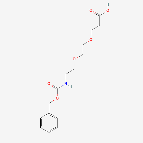 Cbz-n-amido-peg2-acid