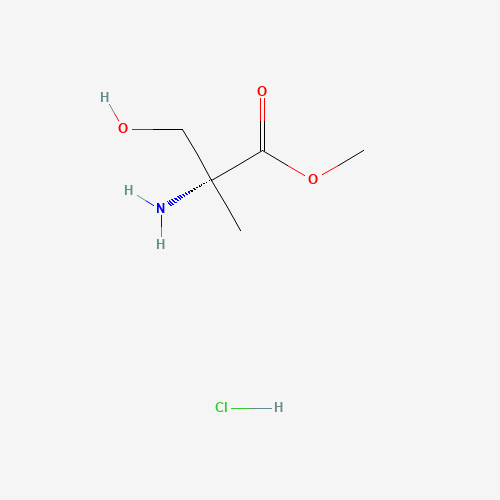 Methyl (R)-2-amino-3-hydroxy-2-methylpropanoate hydrochloride