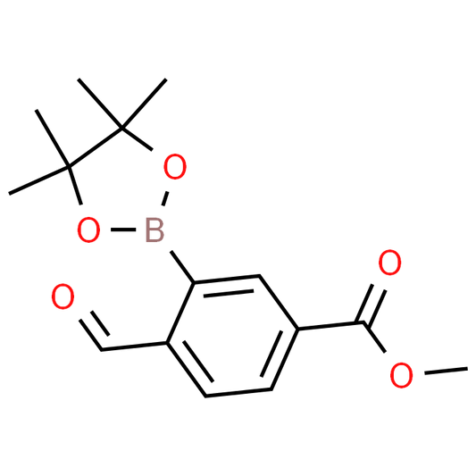 Methyl 4-formyl-3-(4,4,5,5-tetramethyl-1,3,2-dioxaborolan-2-yl)benzoate