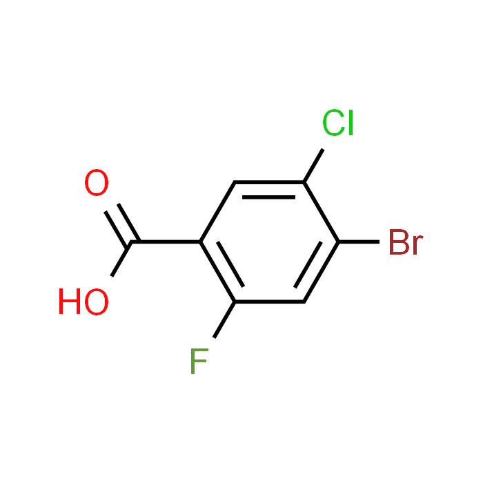 4-Bromo-5-chloro-2-fluorobenzoic acid