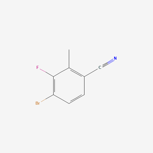 4-Bromo-3-fluoro-2-methylbenzonitrile