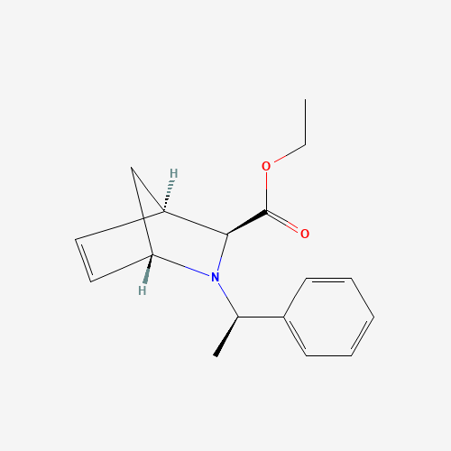 (1S,3S,4R)-ethyl 2-((R)-1-phenylethyl)-2-azabicyclo[2.2.1]hept-5-ene-3-carboxylate