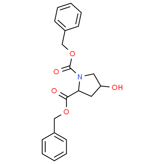 (2S,4R)-Dibenzyl 4-hydroxypyrrolidine-1,2-dicarboxylate