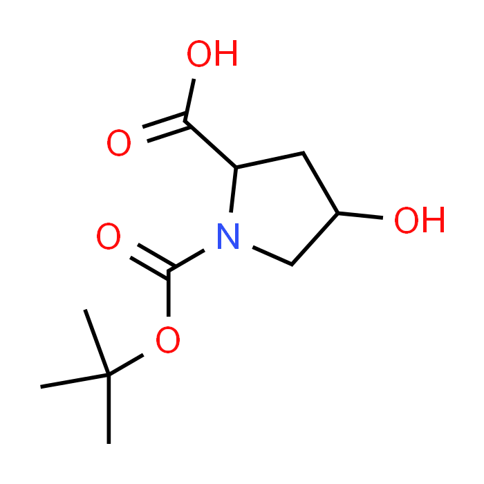 (2R,4R)-1-(tert-Butoxycarbonyl)-4-hydroxypyrrolidine-2-carboxylic acid