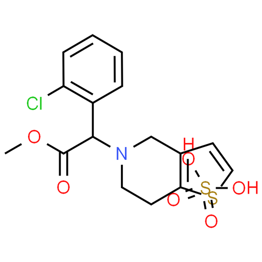 Methyl 2-(2-chlorophenyl)-2-(6,7-dihydrothieno[3,2-c]pyridin-5(4H)-yl)acetate sulfate