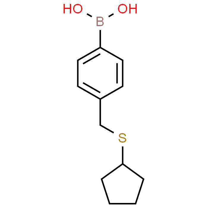 (4-((Cyclopentylthio)methyl)phenyl)boronic acid