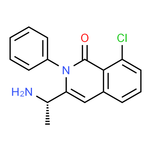 (S)-3-(1-Aminoethyl)-8-chloro-2-phenylisoquinolin-1(2H)-one