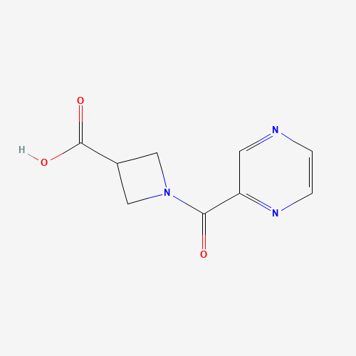1-(Pyrazine-2-carbonyl)azetidine-3-carboxylic acid