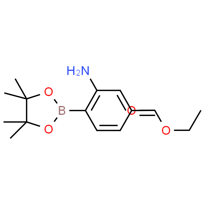 Ethyl 3-amino-4-(4,4,5,5-tetramethyl-1,3,2-dioxaborolan-2-yl)benzoate