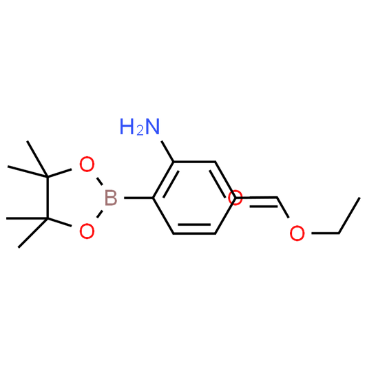 Ethyl 3-amino-4-(4,4,5,5-tetramethyl-1,3,2-dioxaborolan-2-yl)benzoate