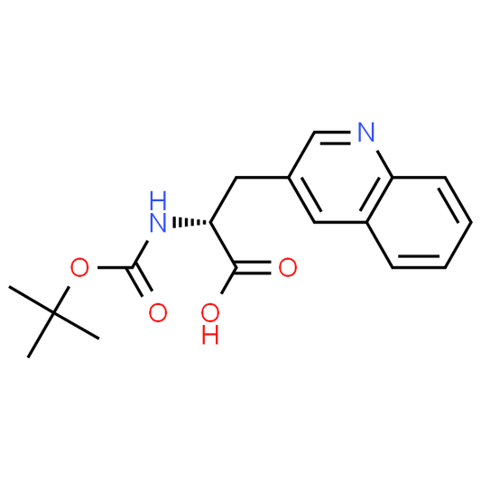 (2S)-2-{[(tert-butoxy)carbonyl]amino}-3-(quinolin-3-yl)propanoic acid