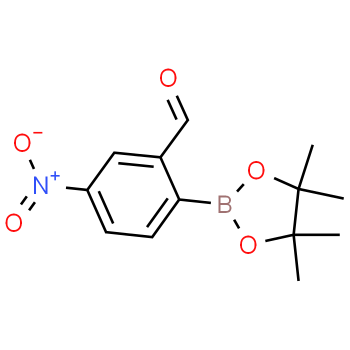 5-Nitro-2-(4,4,5,5-tetramethyl-1,3,2-dioxaborolan-2-yl)benzaldehyde