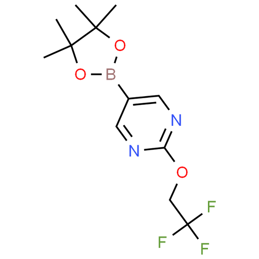 5-(4,4,5,5-Tetramethyl-1,3,2-dioxaborolan-2-yl)-2-(2,2,2-trifluoroethoxy)pyrimidine